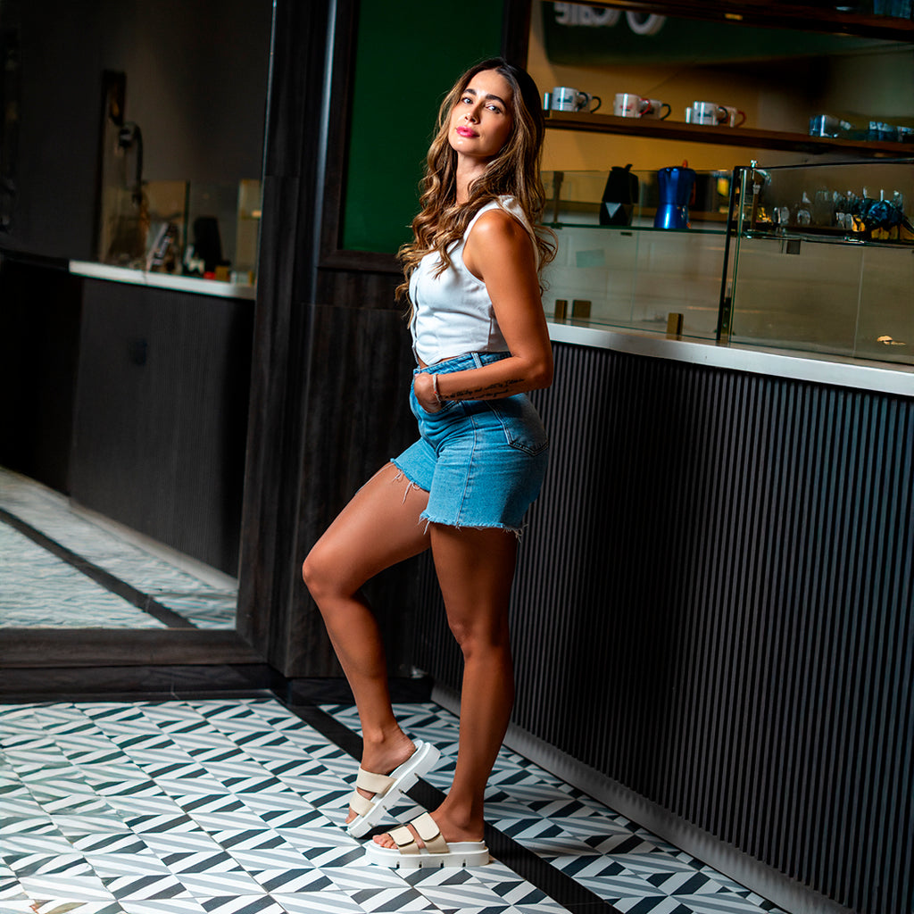 Sandalia LUIANA Beige