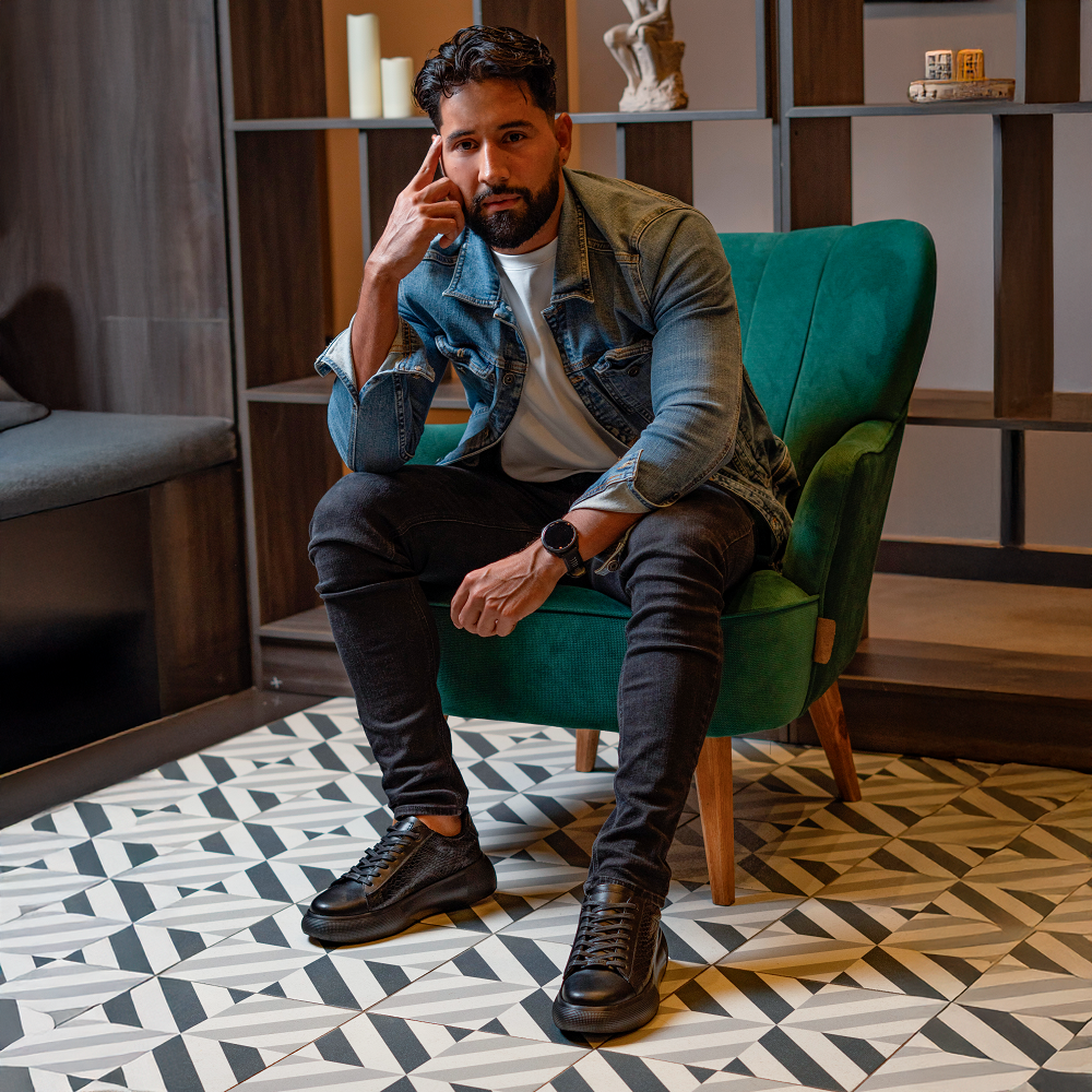 Zapatilla modelo PRIME Negro