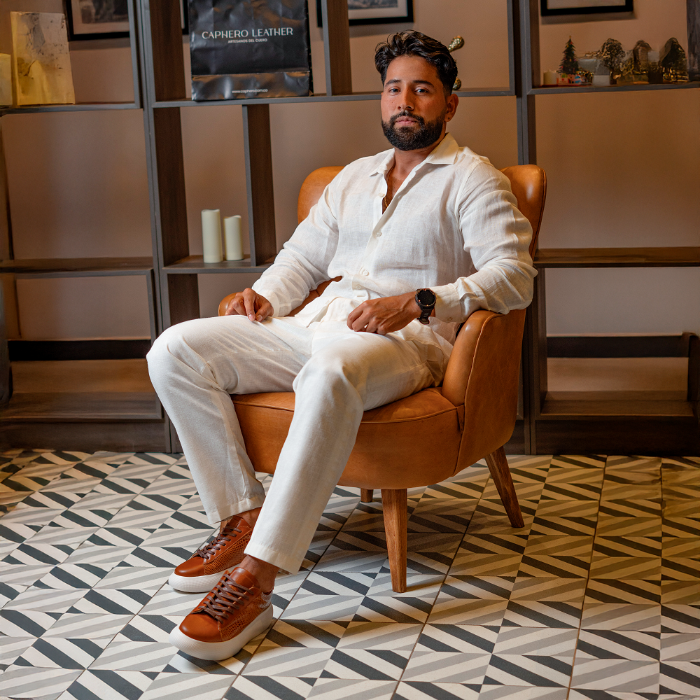 Zapatilla modelo PRIME Miel